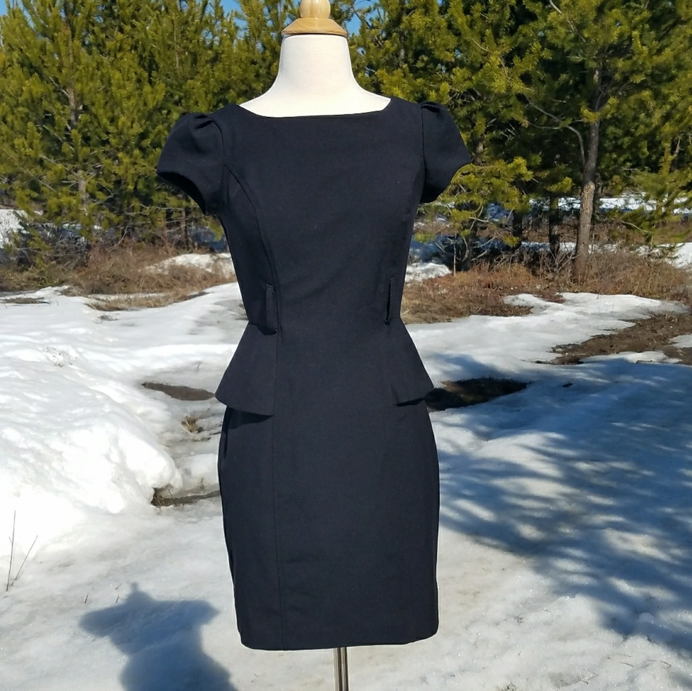 Iz Byer black work dress size 3